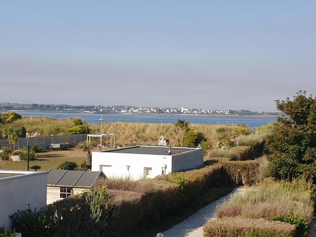 Appartement 4 Personnes Vue Mer A Santec Au Pied De La Plage Du Dossen エクステリア 写真